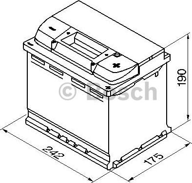 BOSCH 0 092 S40 050 - Batteria avviamento autozon.pro