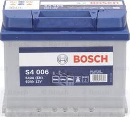 BOSCH 0 092 S40 060 - Batteria avviamento autozon.pro