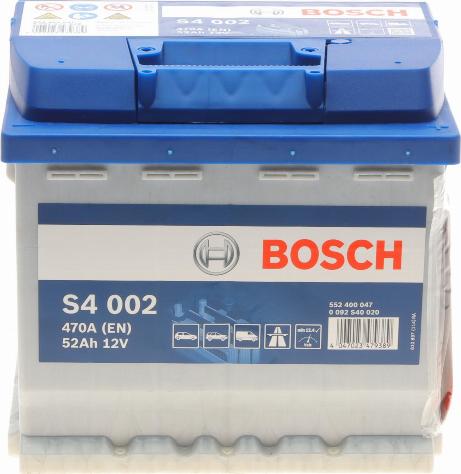 BOSCH 0 092 S40 020 - Batteria avviamento autozon.pro