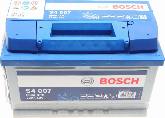 BOSCH 0 092 S40 070 - Batteria avviamento autozon.pro