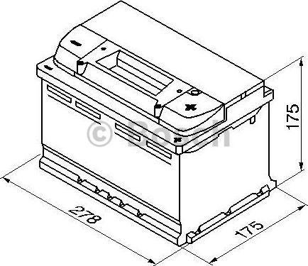 BOSCH 0 092 S40 070 - Batteria avviamento autozon.pro