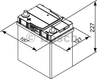 BOSCH 0 092 S40 190 - Batteria avviamento autozon.pro