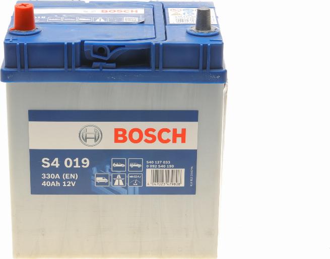 BOSCH 0 092 S40 190 - Batteria avviamento autozon.pro