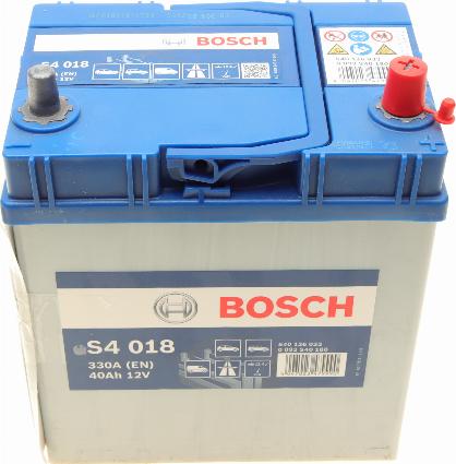 BOSCH 0 092 S40 180 - Batteria avviamento autozon.pro