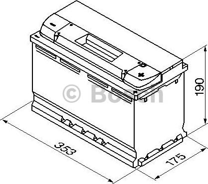 BOSCH 0 092 S40 130 - Batteria avviamento autozon.pro