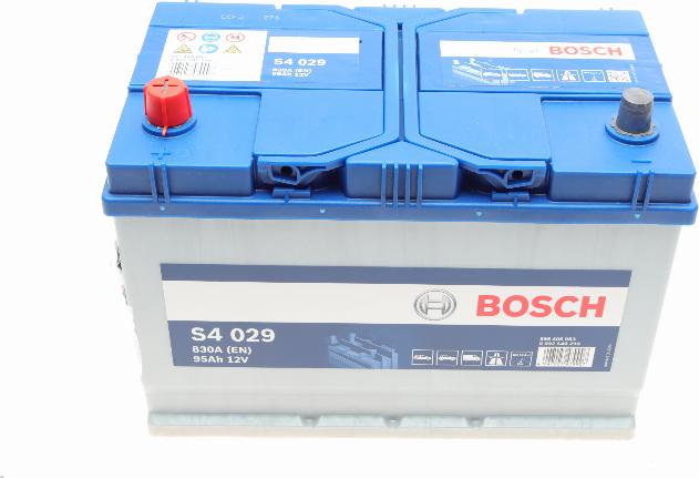 BOSCH 0 092 S40 290 - Batteria avviamento autozon.pro