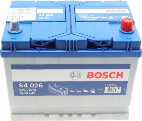 BOSCH 0 092 S40 260 - Batteria avviamento autozon.pro