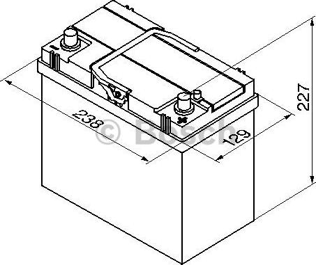 BOSCH 0 092 S40 200 - Batteria avviamento autozon.pro