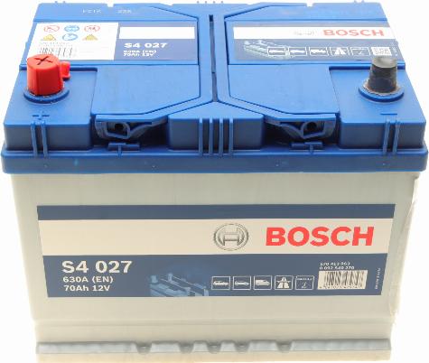 BOSCH 0 092 S40 270 - Batteria avviamento autozon.pro