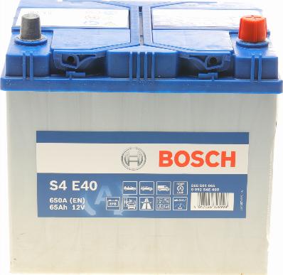 BOSCH 0 092 S4E 400 - Batteria avviamento autozon.pro