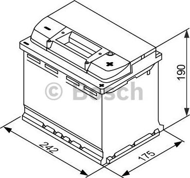 BOSCH 0 092 S5E 050 - Batteria avviamento autozon.pro