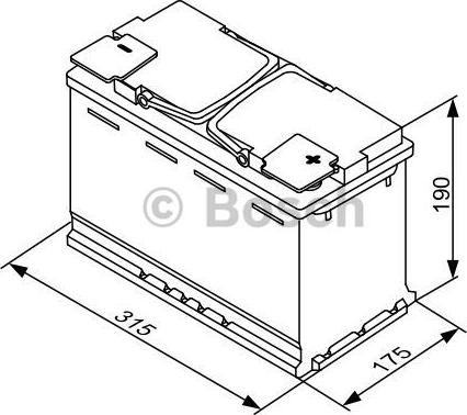 BOSCH 0 092 S60 110 - Batteria avviamento autozon.pro