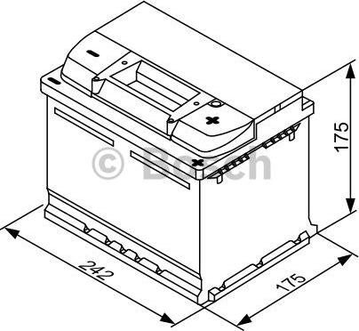 BOSCH 0 092 S30 041 - Batteria avviamento autozon.pro