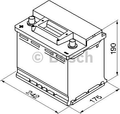 BOSCH 0 092 S30 060 - Batteria avviamento autozon.pro