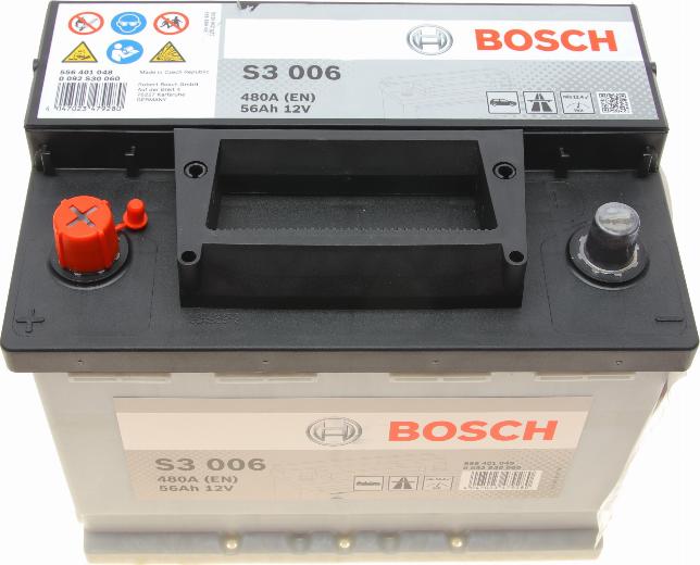 BOSCH 0 092 S30 060 - Batteria avviamento autozon.pro