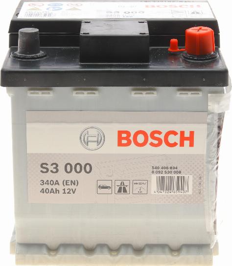 BOSCH 0 092 S30 000 - Batteria avviamento autozon.pro