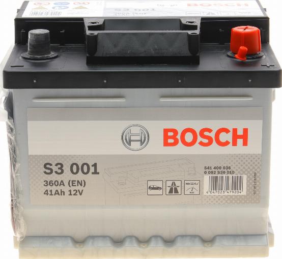 BOSCH 0 092 S30 010 - Batteria avviamento autozon.pro