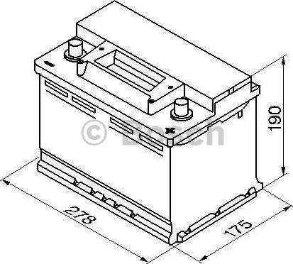 BOSCH 0 092 S30 080 - Batteria avviamento autozon.pro