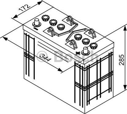 BOSCH 0 092 T30 400 - Batteria avviamento autozon.pro