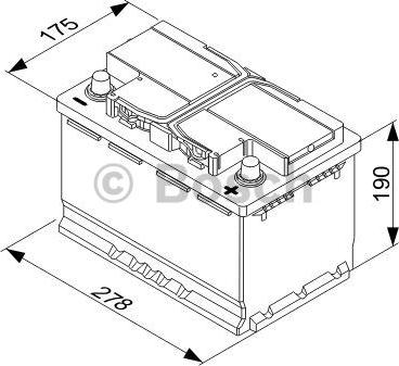 BOSCH 0 092 T30 080 - Batteria avviamento autozon.pro