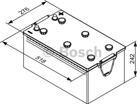 BOSCH 0 092 T30 800 - Batteria avviamento autozon.pro