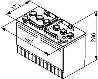 BOSCH 0 092 T30 360 - Batteria avviamento autozon.pro