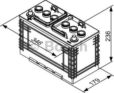 BOSCH 0 092 T30 370 - Batteria avviamento autozon.pro