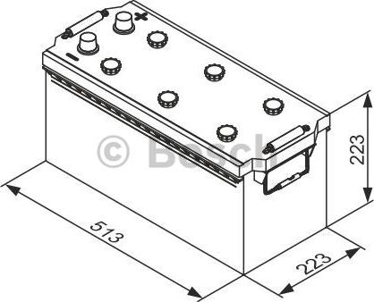 BOSCH 0 092 T30 770 - Batteria avviamento autozon.pro