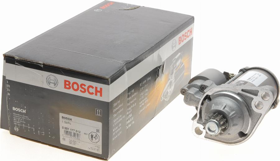 BOSCH 0 001 177 012 - Motorino d'avviamento autozon.pro