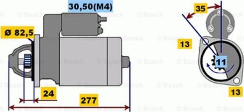 BOSCH 0 001 218 142 - Motorino d'avviamento autozon.pro