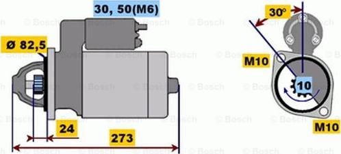 BOSCH 0 001 218 138 - Motorino d'avviamento autozon.pro