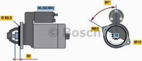 BOSCH 0001218710 - Motorino d'avviamento autozon.pro