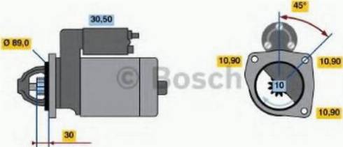 BOSCH 0 001 231 026 - Motorino d'avviamento autozon.pro