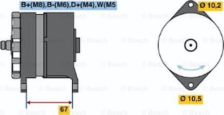 BOSCH 0 120 469 963 - Alternatore autozon.pro