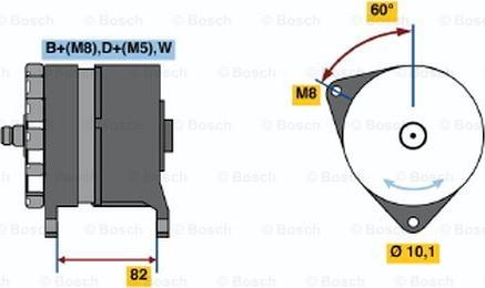 BOSCH 0 120 469 908 - Alternatore autozon.pro