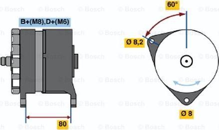 BOSCH 0 120 469 913 - Alternatore autozon.pro