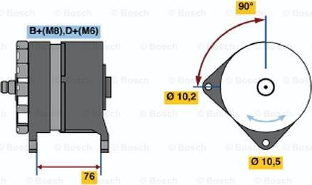 BOSCH 0 120 469 984 - Alternatore autozon.pro