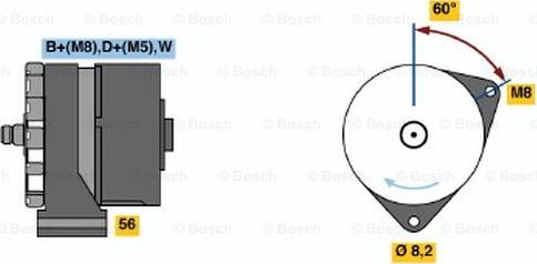 BOSCH 0 120 469 933 - Alternatore autozon.pro