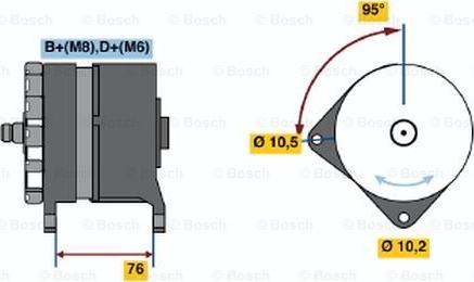 BOSCH 0 120 469 973 - Alternatore autozon.pro