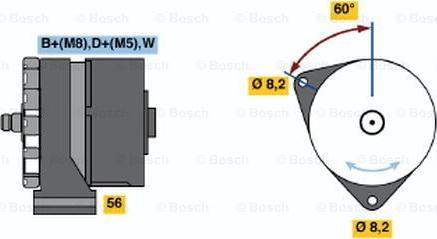 BOSCH 0 986 041 840 - Alternatore autozon.pro