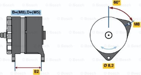 BOSCH 0 120 469 559 - Alternatore autozon.pro