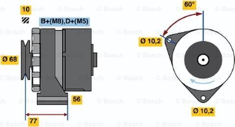 BOSCH 0 120 469 589 - Alternatore autozon.pro