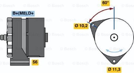 BOSCH 0 120 469 682 - Alternatore autozon.pro