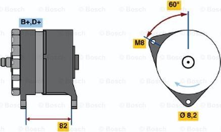 BOSCH 0 120 469 808 - Alternatore autozon.pro