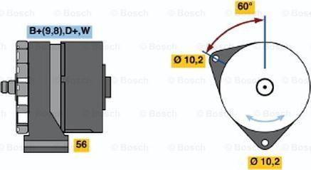 BOSCH 0 120 489 469 - Alternatore autozon.pro