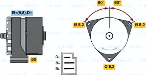 BOSCH 0 120 489 506 - Alternatore autozon.pro