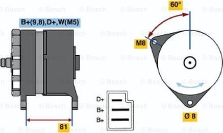 BOSCH 0 120 489 090 - Alternatore autozon.pro