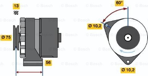 BOSCH 0 120 489 035 - Alternatore autozon.pro