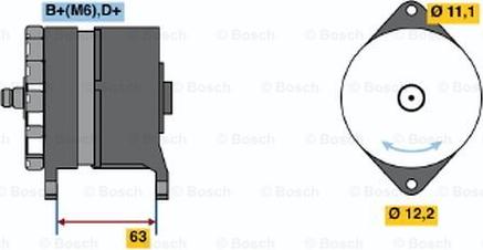 BOSCH 0 120 489 152 - Alternatore autozon.pro