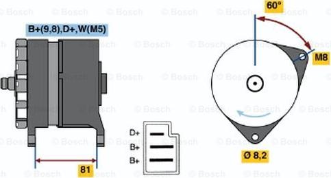 BOSCH 0 120 489 251 - Alternatore autozon.pro